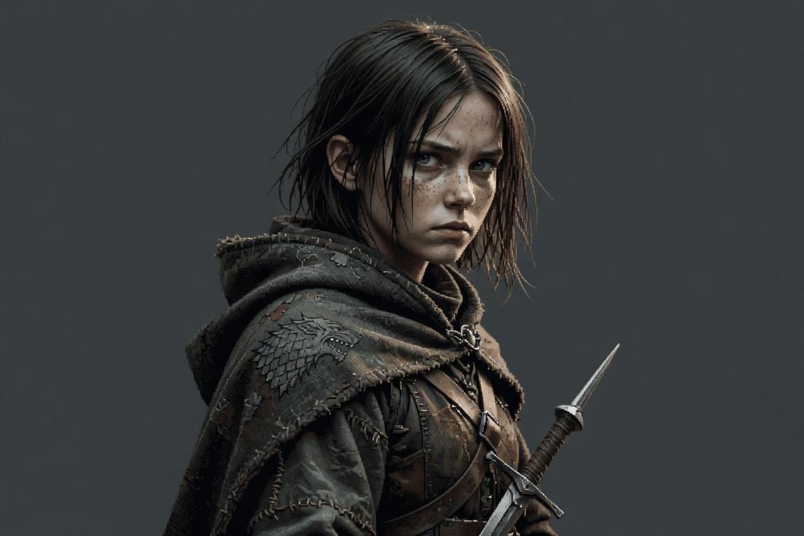 Portrait of Arya Stark